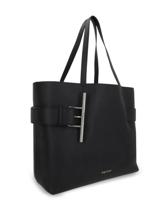 25SS 알렉산더 맥퀸 토트백 8135321VDDM1000 Black - ALEXANDER MCQUEEN