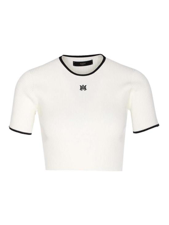  아미리 반팔 티셔츠 KNTE1008IVORY White