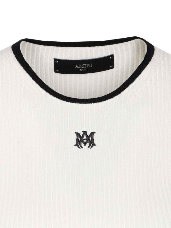  아미리 반팔 티셔츠 KNTE1008IVORY White - AMIRI