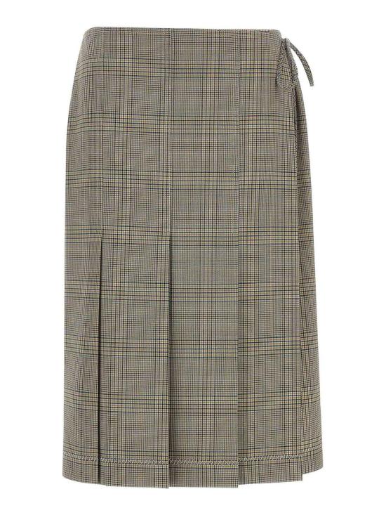  마르니 미디 스커트 GOMA0741A1UTP794CHW25 Grey