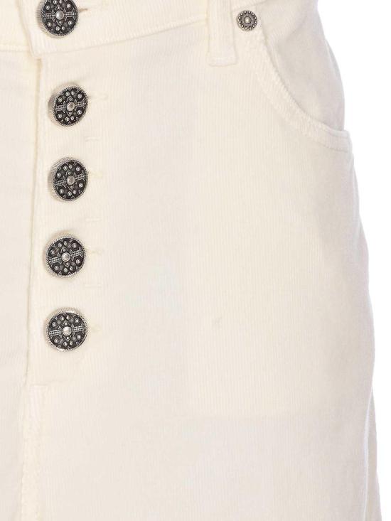 25FW 돈답 스트레이트 팬츠 DP784BVS0030DBM5002 White - DONDUP