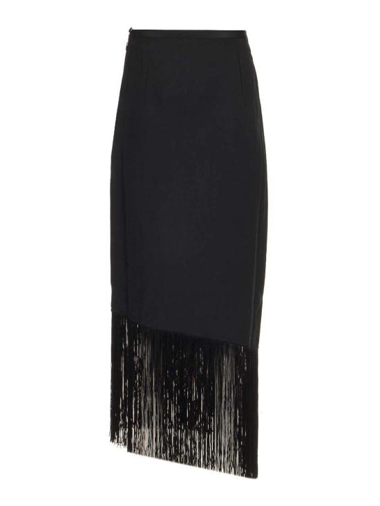  톨러 마르모 미디 스커트 TMPF2414133BLACK Black - TALLER MARMO MAIN