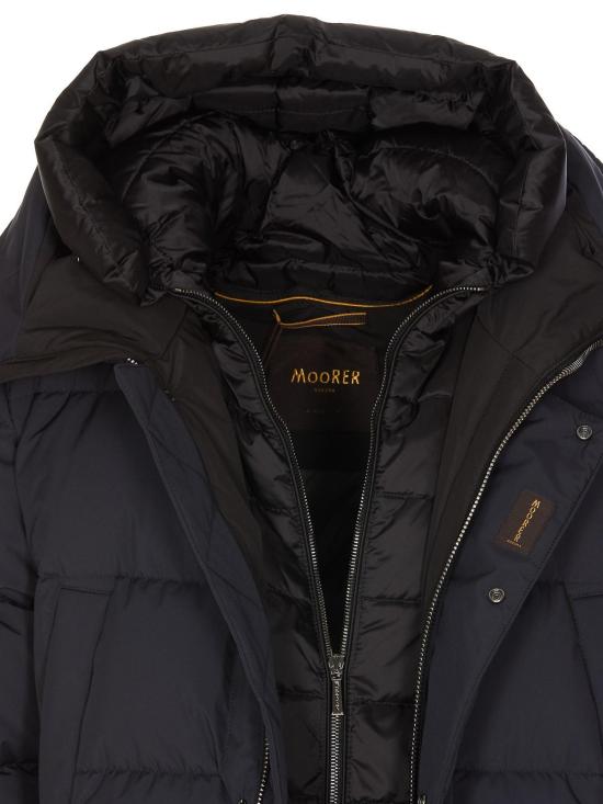 26FW 무레르 다비데 STP 파카 DAVIDESTPU0498 BLUE - MOORER