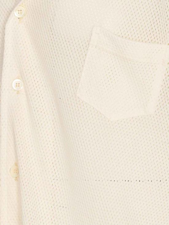  하울린 셔츠 BASSCULTUREMESHECRU White - HOWLIN