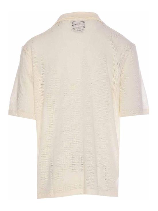  하울린 셔츠 BASSCULTUREMESHECRU White - HOWLIN