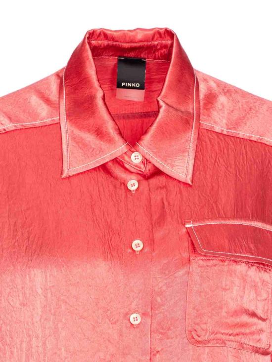  핑코 셔츠 1048462BUN55 Nude Neutrals - PINKO