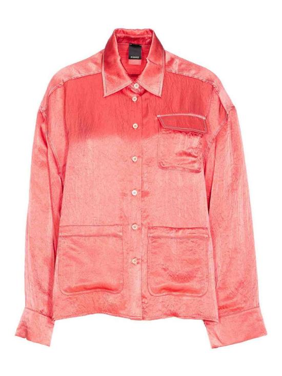  핑코 셔츠 1048462BUN55 Nude Neutrals