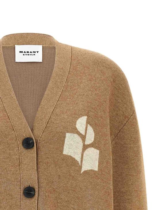  이자벨마랑에뚜왈 가디건 CA0097FAA1X05E50CM Beige - ISABEL MARANT ETOILE