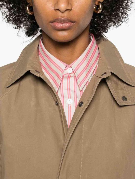  아페쎄 숏 원피스 COERCF01533BAA Brown - A.P.C.