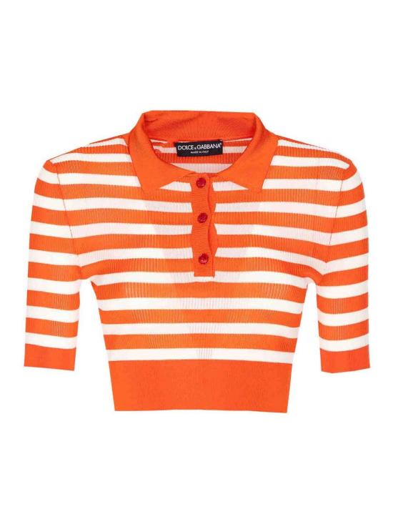  돌체앤가바나 폴로 티셔츠 FXZ37ZJAIRRW8266 Orange