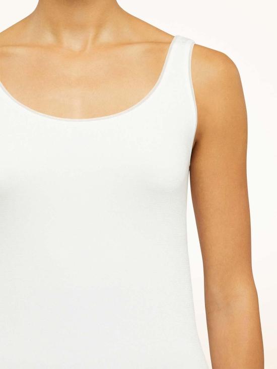 26FW 월포드 민소매 티셔츠 550451001 WHITE - WOLFORD