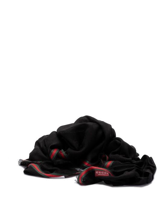  구찌 GG 로고 자카드 머플러 7952844G4831066 Green