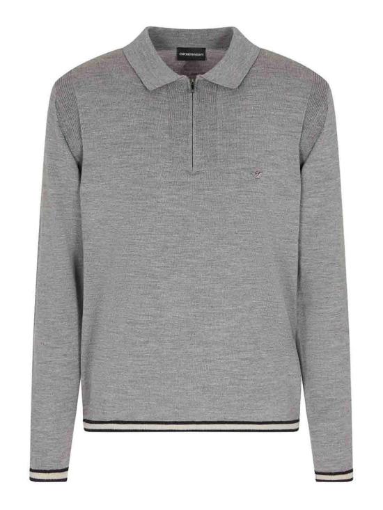 25FW 엠포리오 아르마니 폴로 티셔츠 EM001512AF14158O8005 Grey