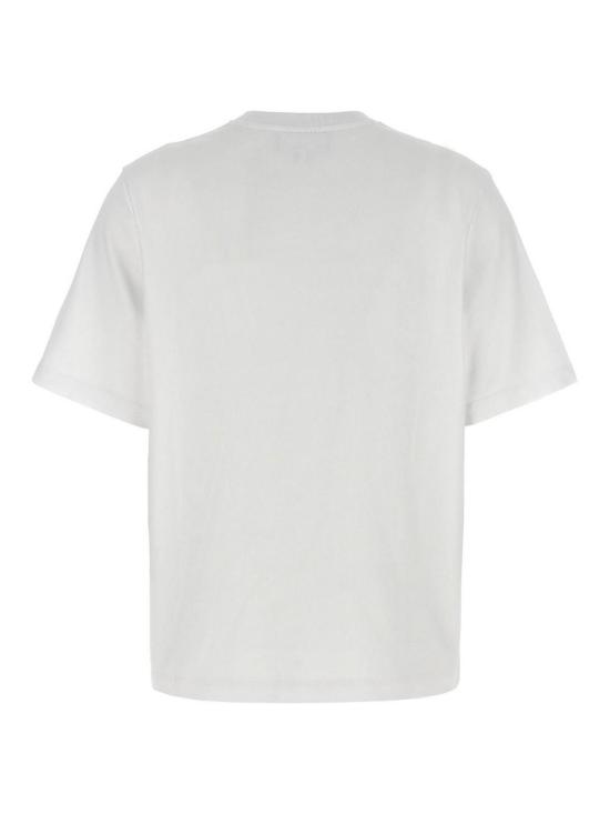 25FW 메종키츠네 드레스드 폭스 컴포트 티셔츠 PW00121KJ0119P100 White - MAISON KITSUNE