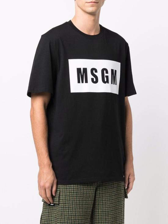 엠에스지엠 반팔 티셔츠 2000MM52020000299 Black - MSGM