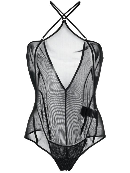  노올스 바디수트 티셔츠 FW22 CELELEO0 BLACK Black