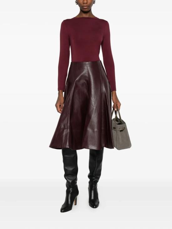 25FW 알파스튜디오 탑 202502AD4611C2009 Bordeaux - ALPHA STUDIO