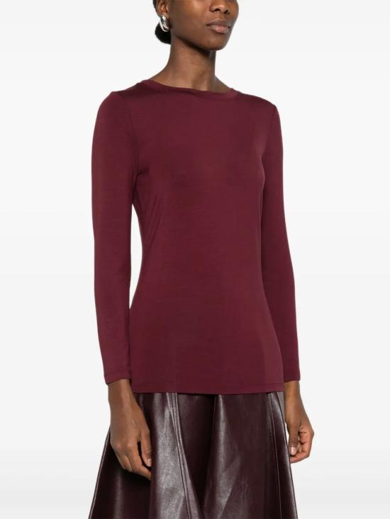 25FW 알파스튜디오 탑 202502AD4611C2009 Bordeaux - ALPHA STUDIO