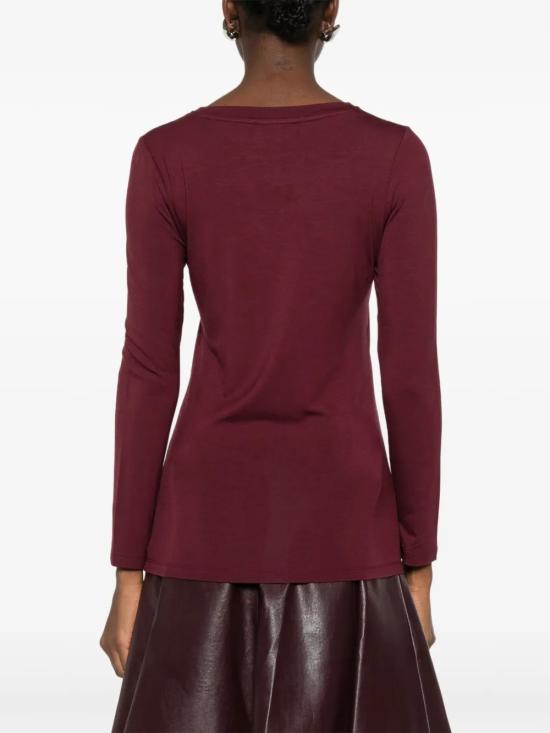 25FW 알파스튜디오 탑 202502AD4611C2009 Bordeaux - ALPHA STUDIO