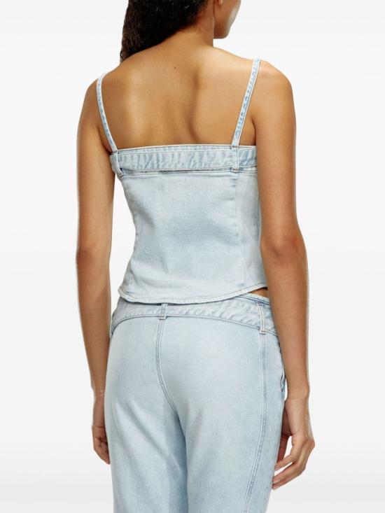  디젤 반팔 티셔츠 A131460JGAA01 WHITE - DIESEL