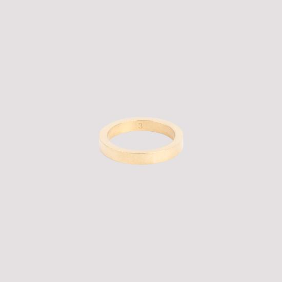  마르지엘라 브레이슬릿 SM1UQ0080SV0158950 YELLOW GOLD PLATING BURATTATO - MAISON MARGIELA