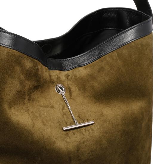  알렉산더 맥퀸 숄더백 8151861AAUK3391 MILITARY BLACK SILV - ALEXANDER MCQUEEN