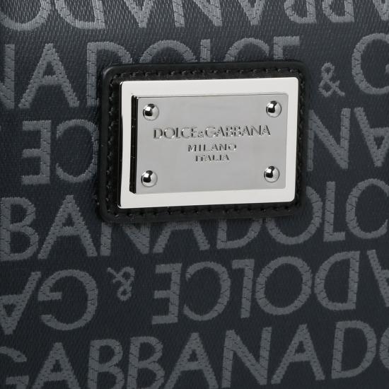  돌체앤가바나 토트백 BM1590AJ7058B969 BLACK AND GREY - DOLCE & GABBANA