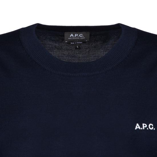  아페쎄 스웨터 WOAOCF23257IAK BLUE - A.P.C.