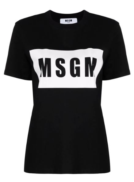  엠에스지엠 반팔 티셔츠 2000MDM52020000299 BLACK