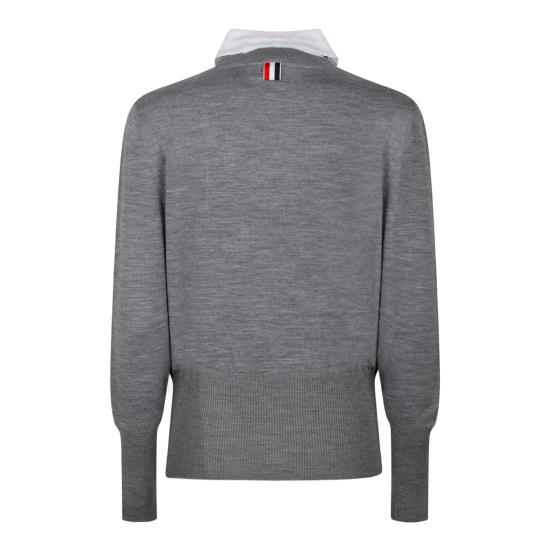  톰브라운 터틀넥 FKA435AY1014055 GREY - THOM BROWNE