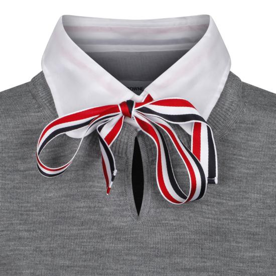  톰브라운 터틀넥 FKA435AY1014055 GREY - THOM BROWNE