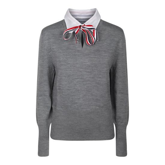  톰브라운 터틀넥 FKA435AY1014055 GREY