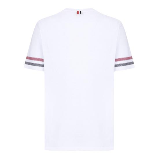  톰브라운 반팔 티셔츠 MJS204AJ0046100 WEN - THOM BROWNE