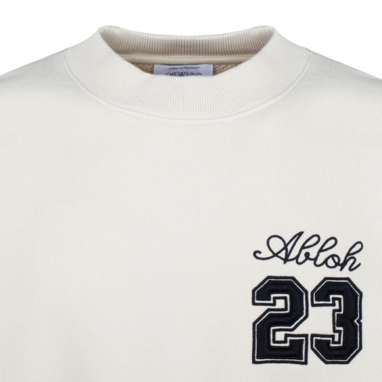  오프화이트 스웨터 OMBA054S24FLE0090310 BEIGE - OFF WHITE