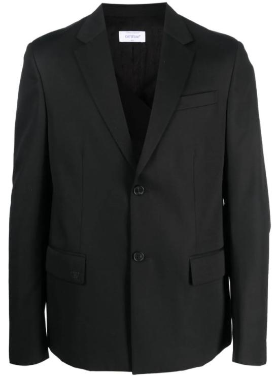  오프화이트 자켓 OMEN063F23FAB0011010 BLACK