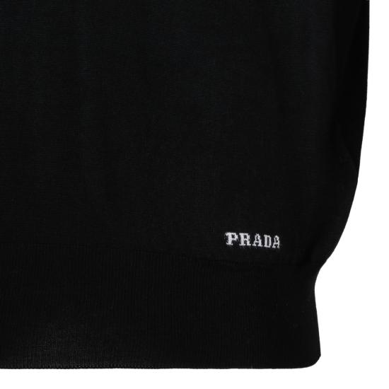  프라다 반팔 티셔츠 UMB925SOOO16AIF0002 BLACK - PRADA