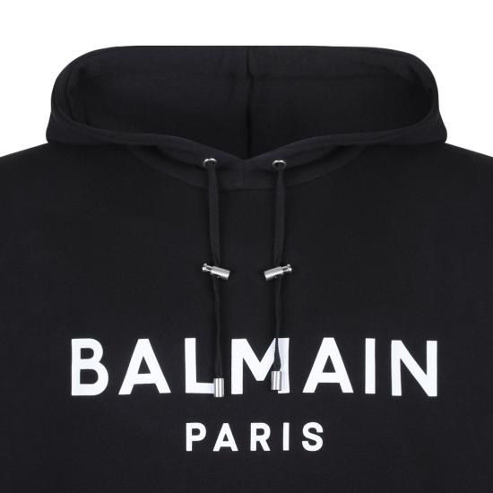  발망 자켓 DH1JR002BB65EAB NOIR BLANC - BALMAIN
