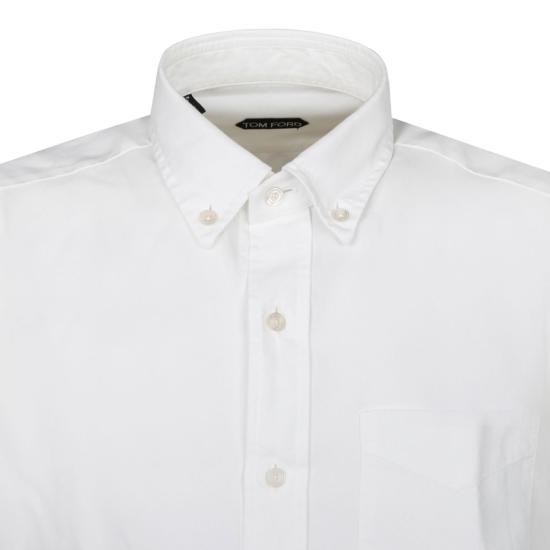  톰포드 긴팔 셔츠 HSO001FMT001S23AW002 WHITE - TOMFORD