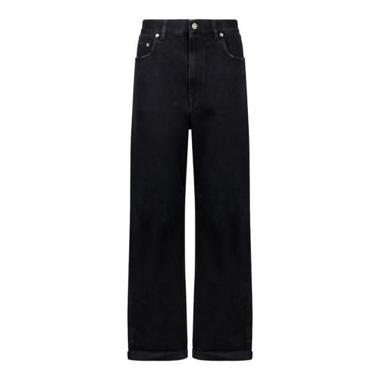  골든구스 스트레이트 팬츠 GWP00844P00062590100BLACK