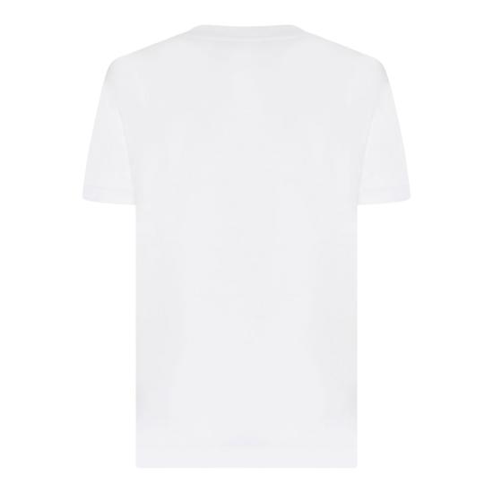  돌체앤가바나 반팔 티셔츠 F8U08ZG7B3UW0800 WHITE - DOLCE & GABBANA