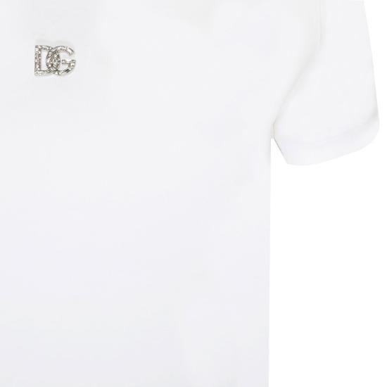  돌체앤가바나 반팔 티셔츠 F8U08ZG7B3UW0800 WHITE - DOLCE & GABBANA
