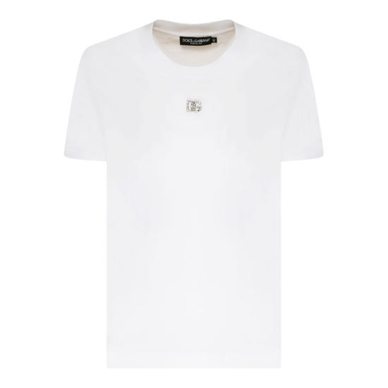  돌체앤가바나 반팔 티셔츠 F8U08ZG7B3UW0800 WHITE