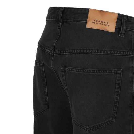  이자벨마랑에뚜왈 스트레이트 팬츠 PA0525FAC1H01E02FK FADED BLACK - ISABEL MARANT ETOILE