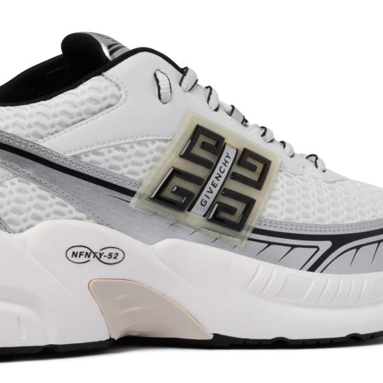  지방시 스니커즈 BH00AGH1RB132 WHITE SILVERY - GIVENCHY