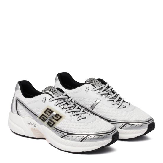  지방시 스니커즈 BH00AGH1RB132 WHITE SILVERY - GIVENCHY