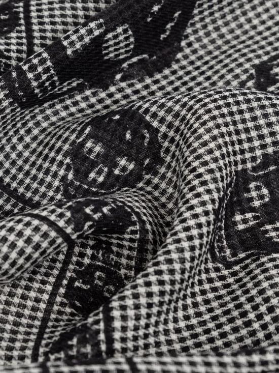  알렉산더 맥퀸 머플러/스카프 8147594C50Q1078 BLACK - ALEXANDER MCQUEEN