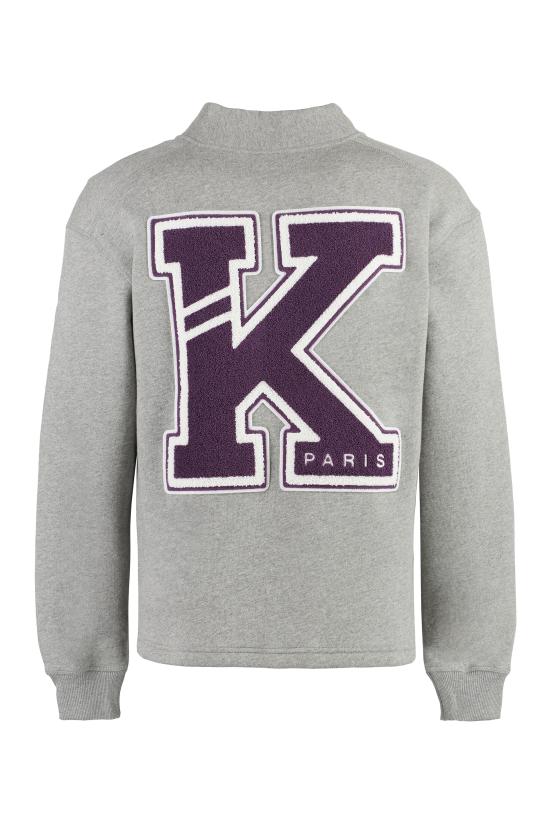  겐조 VARSITY 바시티 가디건 FD55SW4954MB94 GREY - KENZO