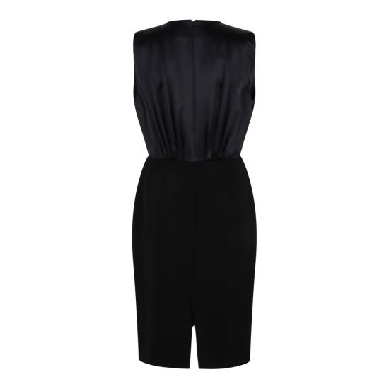 25SS 막스마라 미디 원피스 2511221064600VITTOR301004 BLACK - MAX MARA