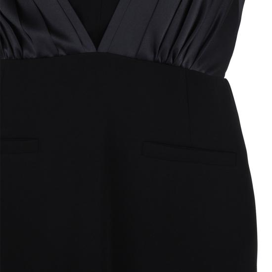 25SS 막스마라 미디 원피스 2511221064600VITTOR301004 BLACK - MAX MARA