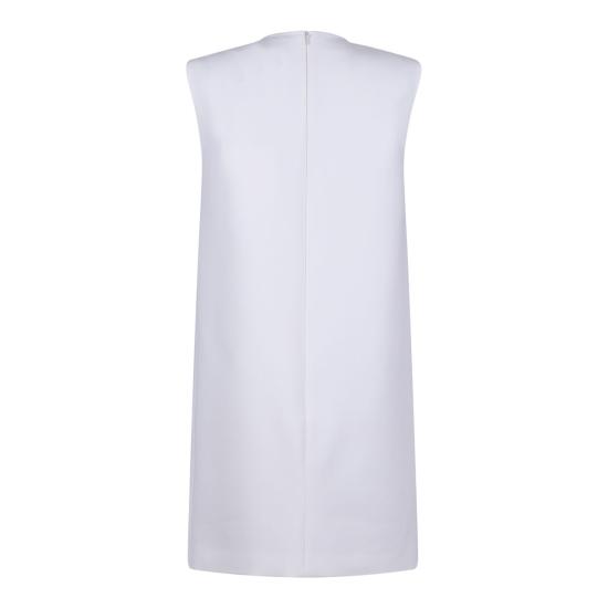 25SS 막스마라 미디 원피스 2511221081600FIUGGI508001 WHITE - MAX MARA